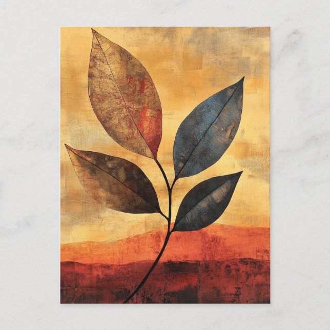 Ekologisk geometri nr 121 vykort (Framsida)