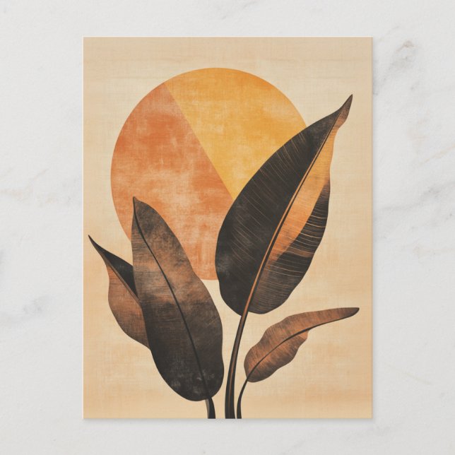 Ekologisk geometri nr 123 vykort (Framsida)