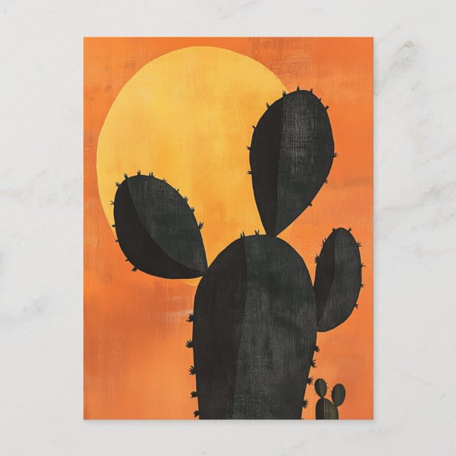 Ekologisk geometri nr 127 vykort (Framsida)