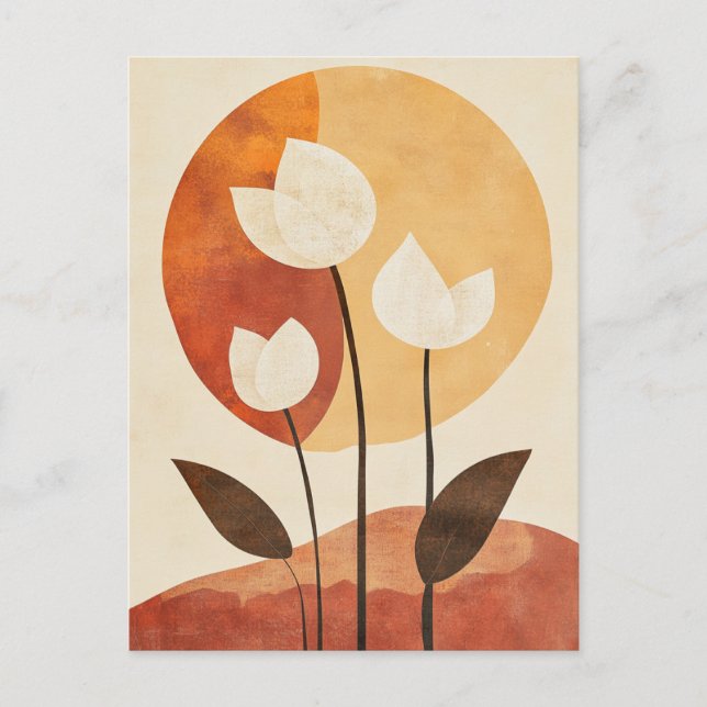 Ekologisk geometri nr 128 vykort (Framsida)