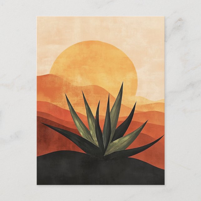 Ekologisk geometri nr 132 vykort (Framsida)