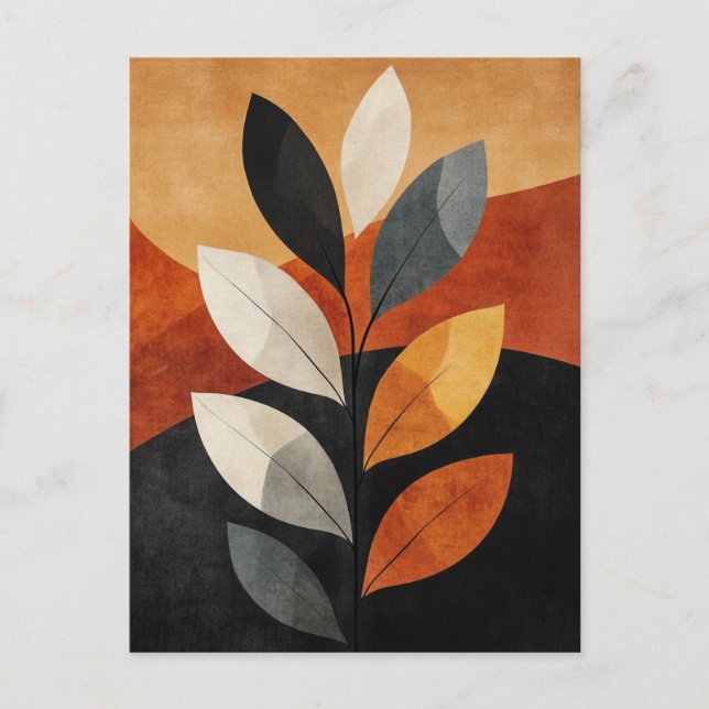 Ekologisk geometri nr 133 vykort (Framsida)