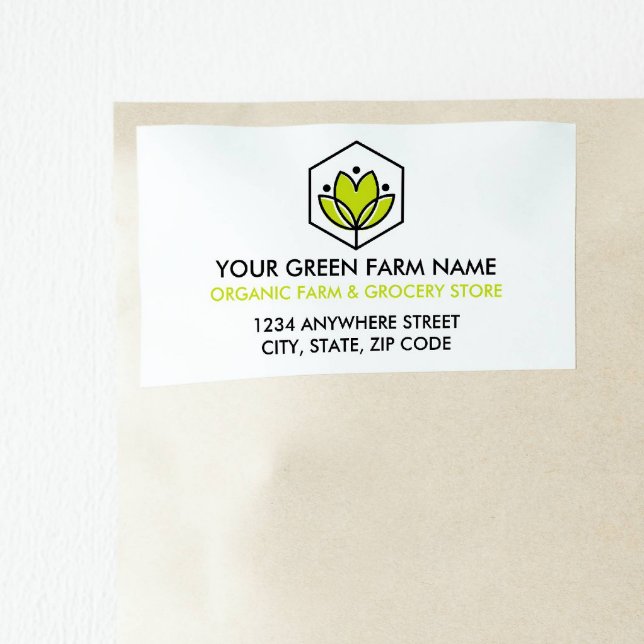 Ekologiska läder, blomsterproducerande jordbrukare fraktsedel (Skapare uppladdad)