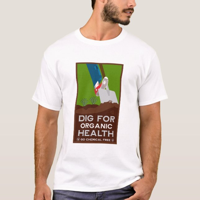 Ekologiskt jordbruk t shirt (Framsida)