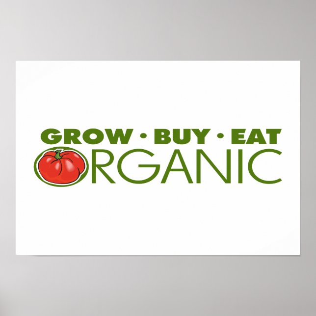 Ekologiskt livsmedel poster (Framsidan)