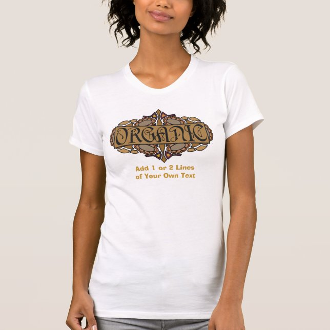 Ekologiskt livsmedel t shirt (Framsida)