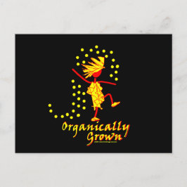 Ekologiskt odlade T-skjortor och presenter Vykort