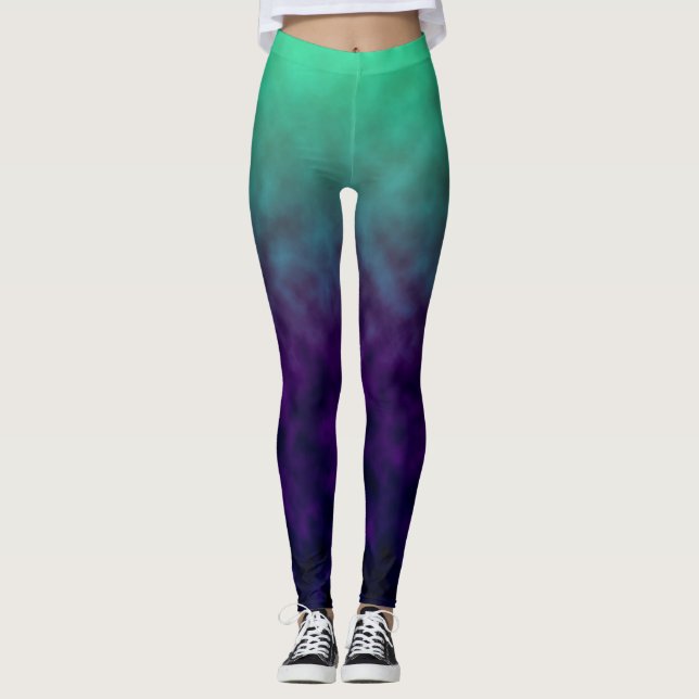 Ekon av ametist tidvatten leggings (Framsida)