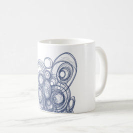 Ekon av det outtalade kaffemugg