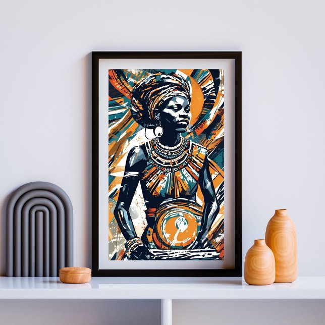 Ekon av hennes eld poster (Skapare uppladdad)