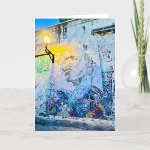 Ekon av ljus - 5 x 7 vikbart kort