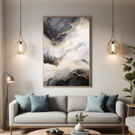 Ekon av marmor poster