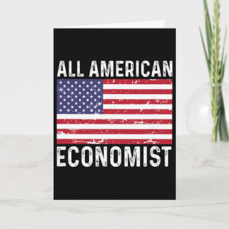 Ekonom Ekonom 4:e Fjärde Juli Allt Amerikanskt  Kort