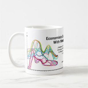 Ekonomer gör det med modellerar den grundläggand kaffemugg