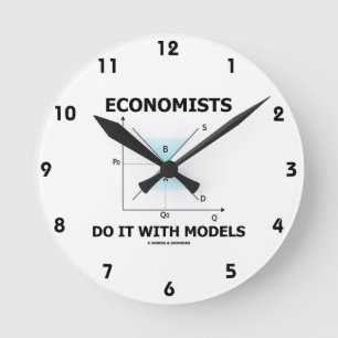 Ekonomer gör det med modellerar (tillförselbegä rund klocka