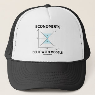 Ekonomer gör det med modellerar truckerkeps