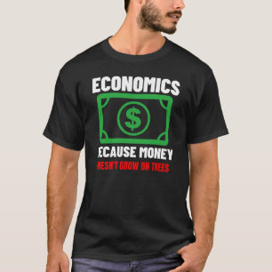 Ekonomi eftersom pengarna inte ökar på Träd T Shirt