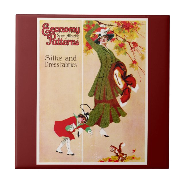 Ekonomi Mönster Kakelplatta (Framsidan)