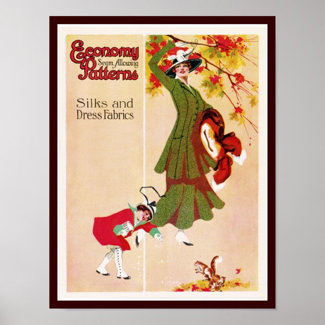 Ekonomi Mönster Poster (Framsidan)