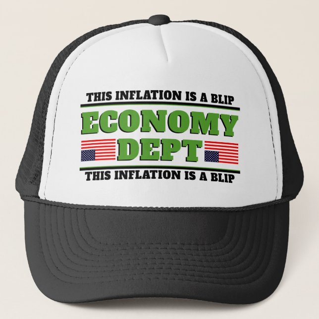 Ekonomiavdelningen™ Truckerhatt (Anpassa den!) Keps (Framsida)