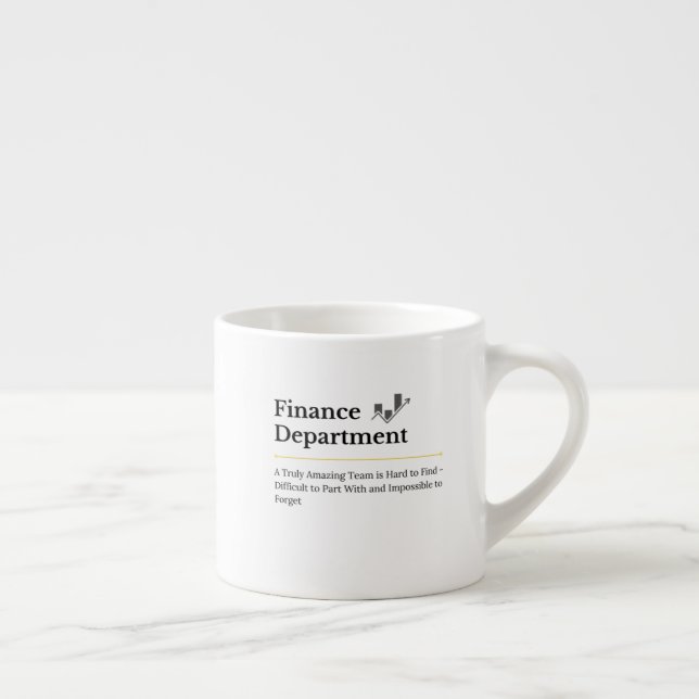 Ekonomiavdelningens kaffemugg espressomugg (Höger)