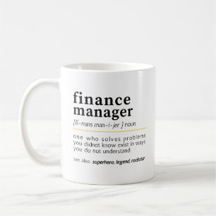 Ekonomichef – Rolig Definition Kaffemugg