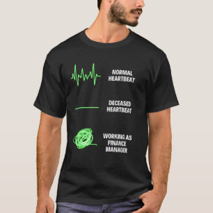 Ekonomijobb för finansföretag i Finanshanteraren W T Shirt