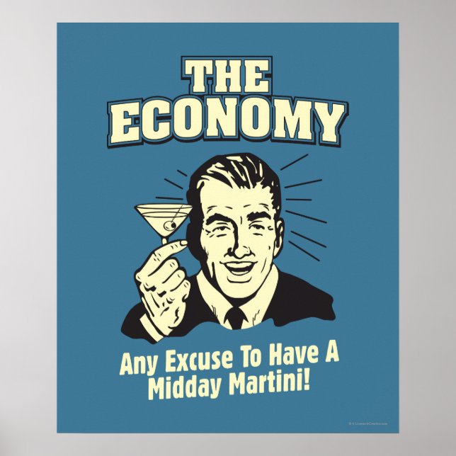Ekonomin: Middag Martini Poster (Framsidan)