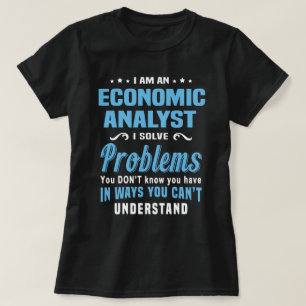 Ekonomisk analytiker t shirt