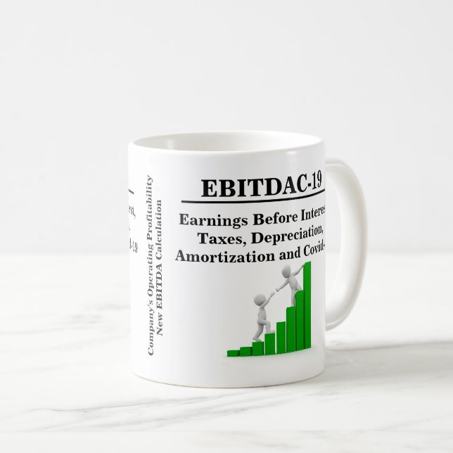 Ekonomisk ny beräkning av EBITDA-verksamhet Kaffemugg (Framsida höger)