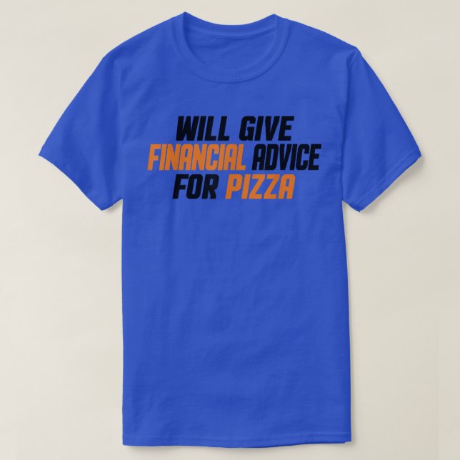 Ekonomisk rådgivare i Ge T Shirt (Design framsida)