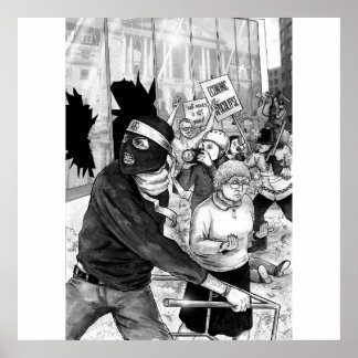 Ekonomiska rioter poster