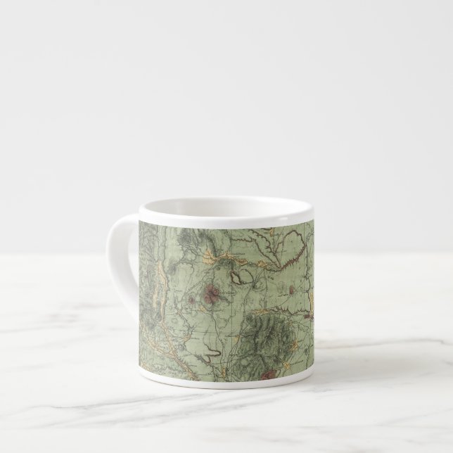 Ekonomiska särdrag av nytt - mexico espressomugg (Framsida vänster)