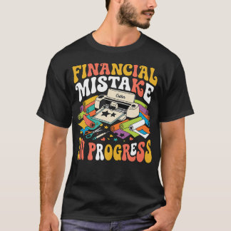 Ekonomiskt Misstag Pågående Konstsaxplotter T Shirt