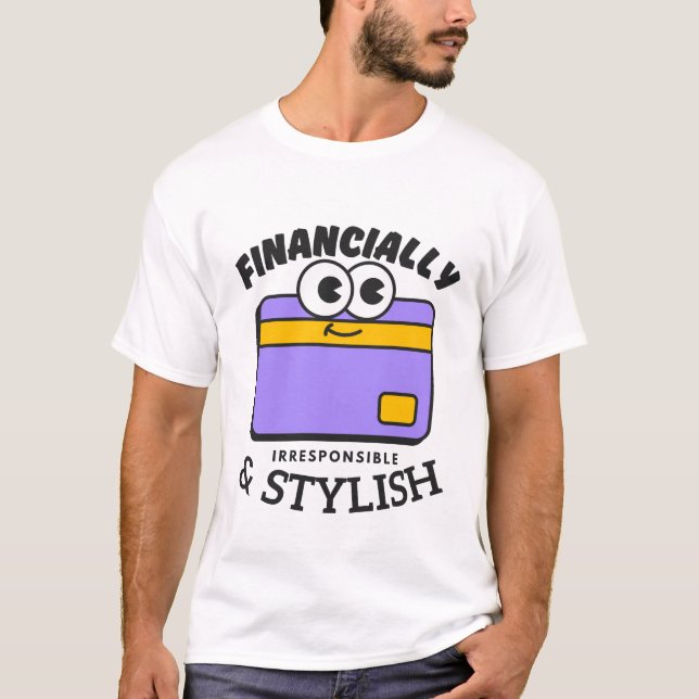 Ekonomiskt oansvarigt och snyggt t shirt (Framsida)