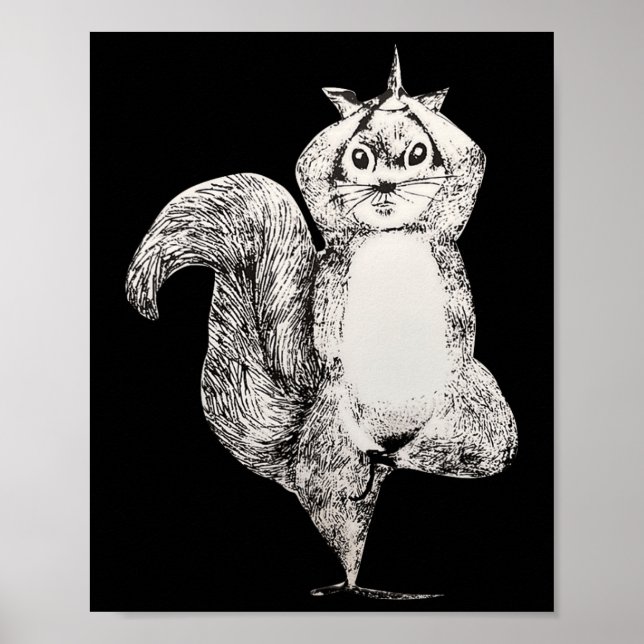 Ekorr Yoga  Poster (Framsidan)