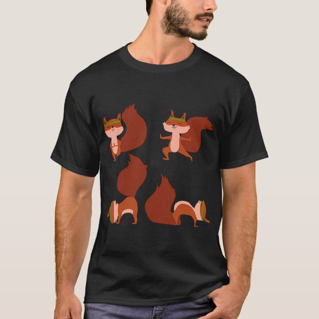 Ekorr Yoga T Shirt (Framsida)