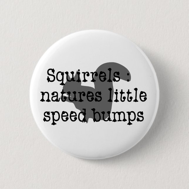 Ekorrar: Naturer lite Speedbumps Knapp (Framsida)
