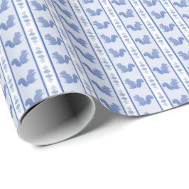 Ekorrar och Hydrangeas  Presentpapper