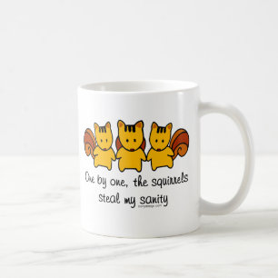 Ekorrarna stjäler min sanity kaffemugg