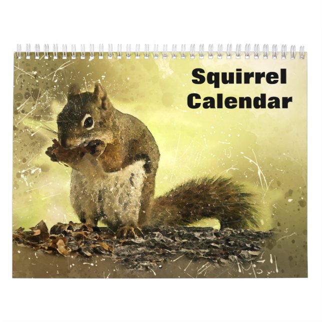 Ekorre 2027 kalender (Omslag)