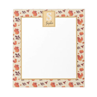 ekorre anteckningsblock