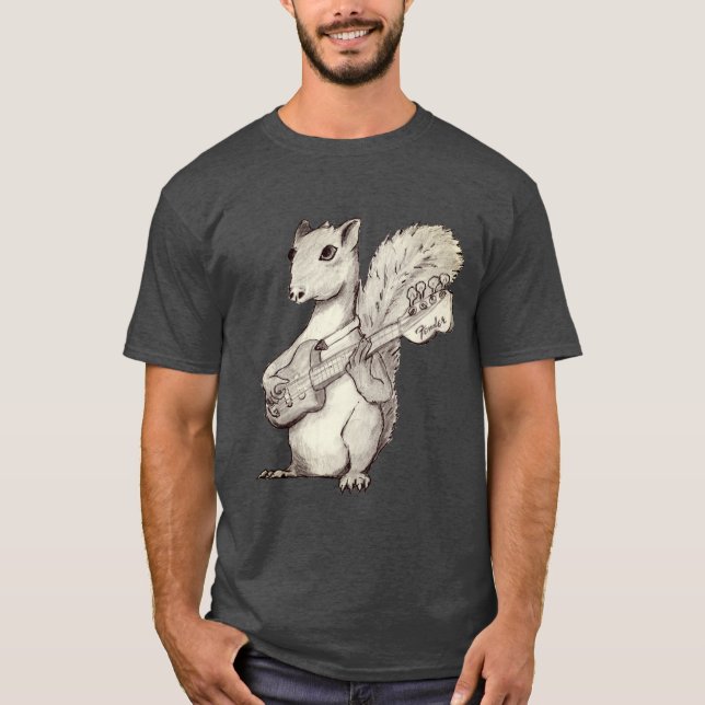Ekorre Bas T Shirt (Framsida)