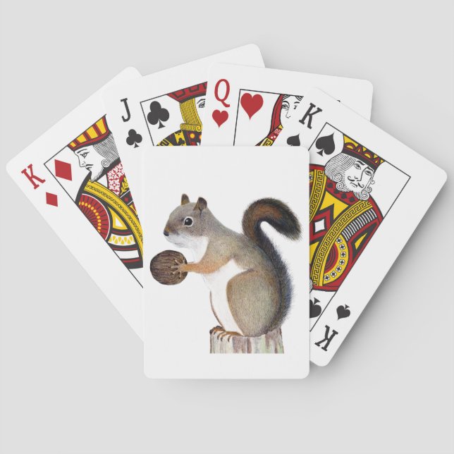 ekorre casinokort (Baksidan)