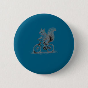 Ekorre cyklar på cykel rolig cykling djur cykel knapp