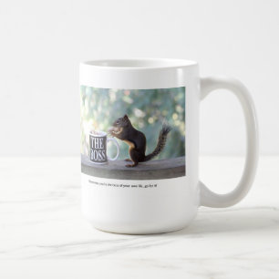 "Ekorre för chefen" Kaffemugg