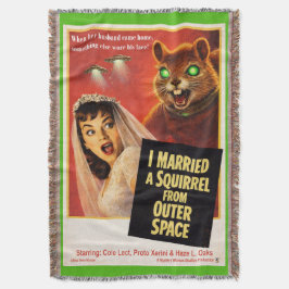 Ekorre från yttre rymden filt