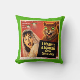 Ekorre från yttre rymden kudde