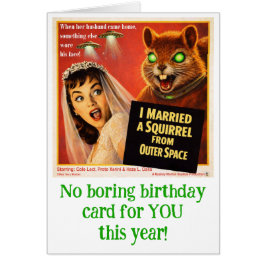 Ekorre från yttre rymden OBS kort