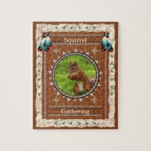 ekorre - GatheringJigszle Puzzle w/ Gift Box Pussel